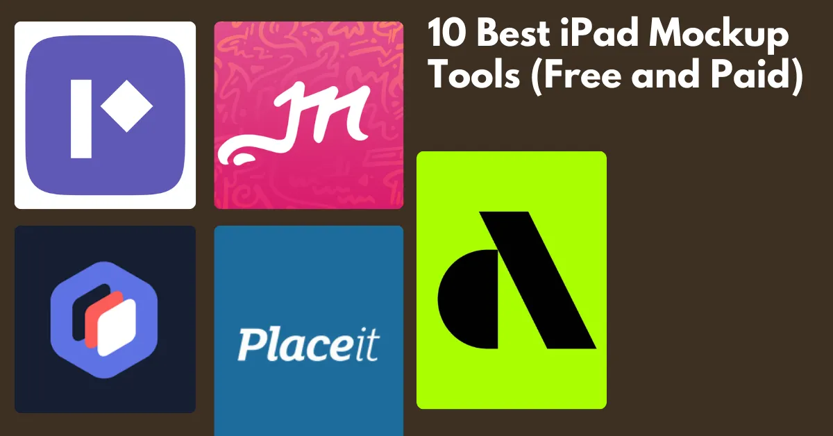 10 Best iPad Mockup Tools (Free and Paid)