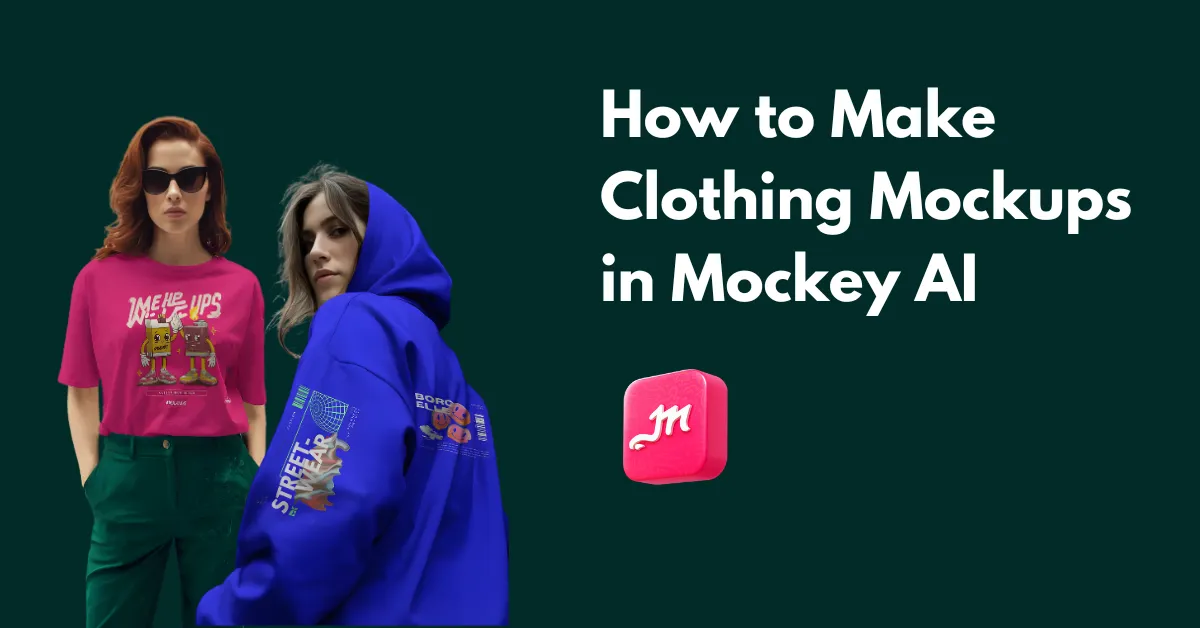 How to Make Clothing Mockups in Mockey AI