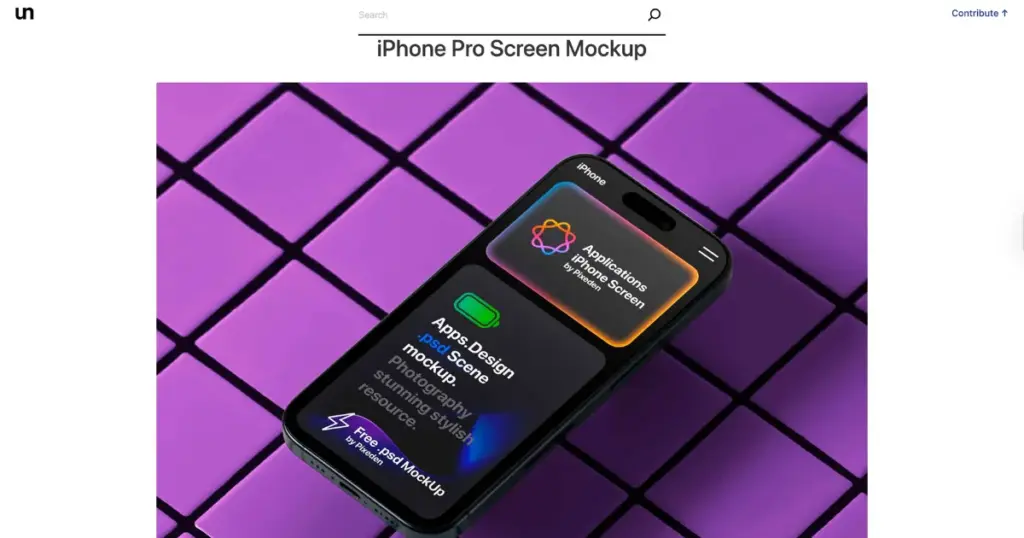 unblast iphone mockup tool