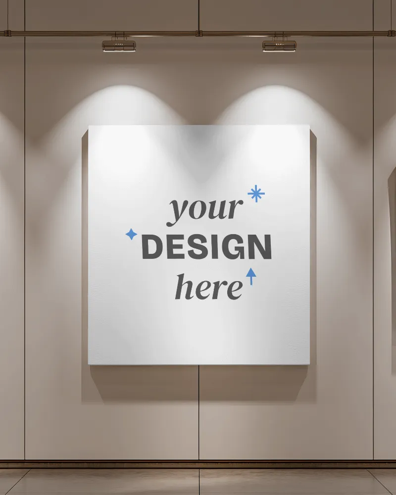 gallery Canvas Mockup