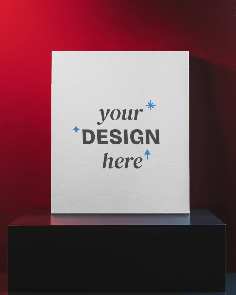 vivid Canvas Mockup