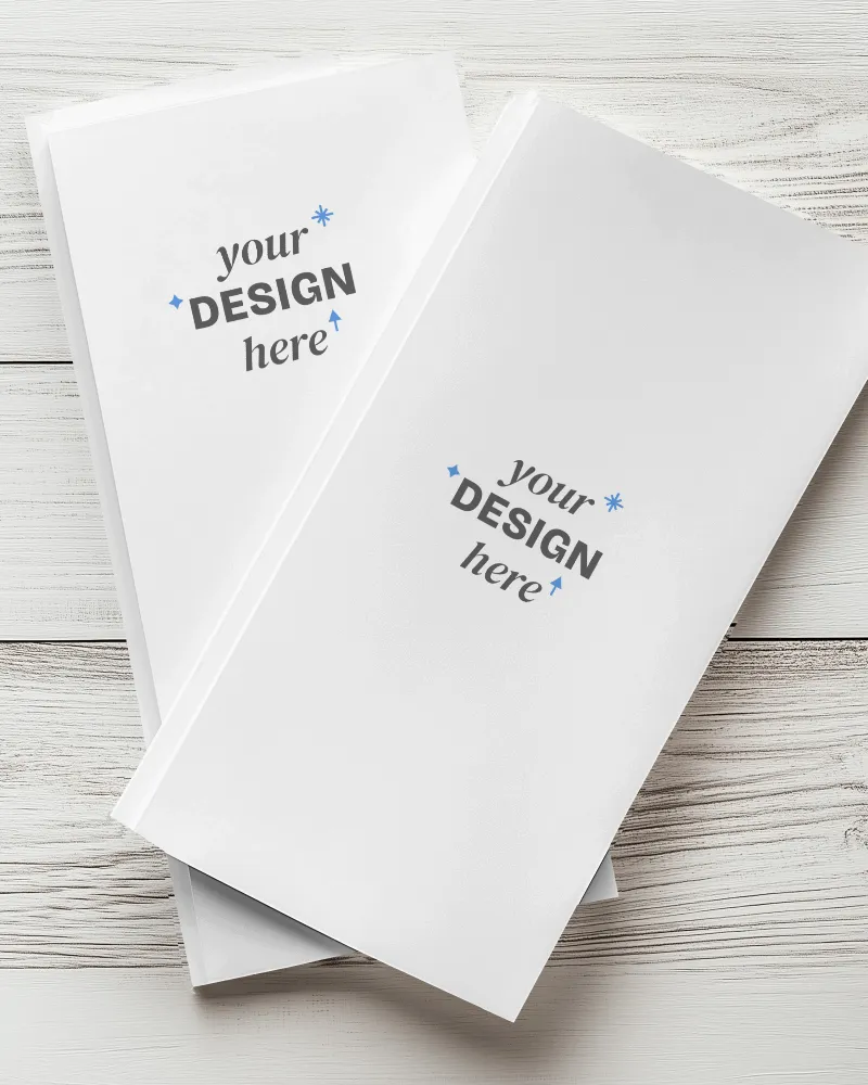 clean minimalist brochure mockup