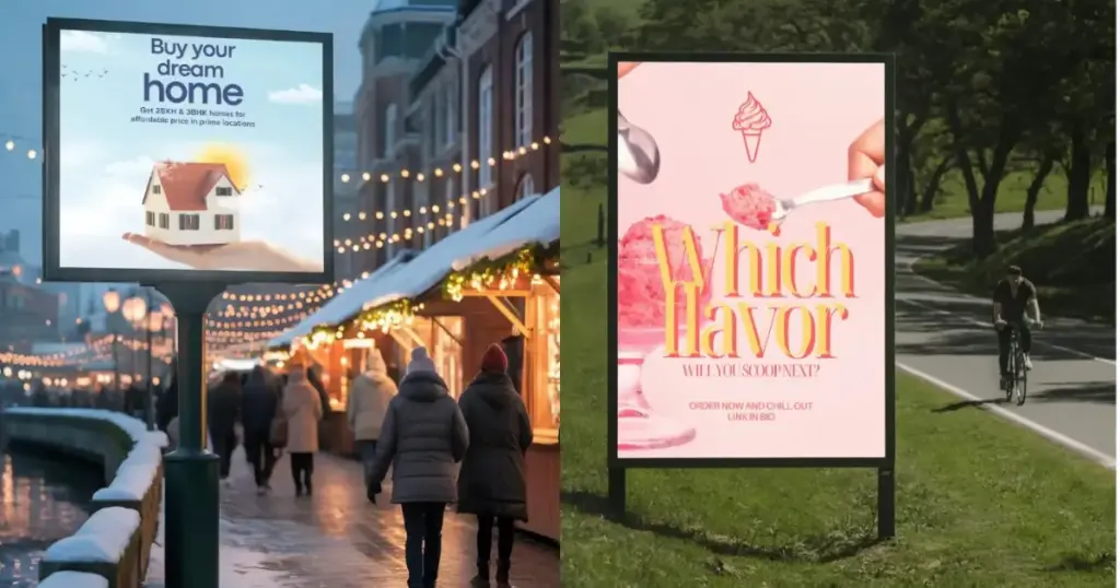 make billboard mockup with mockey ai