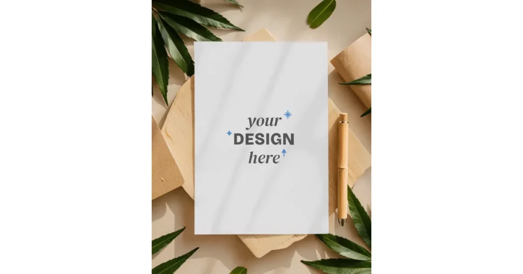 a nature-inspired a4 flyer