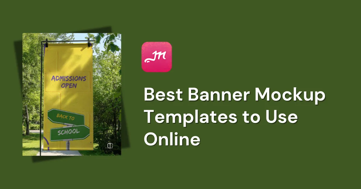 9 Best Banner Mockup Templates to Use Online