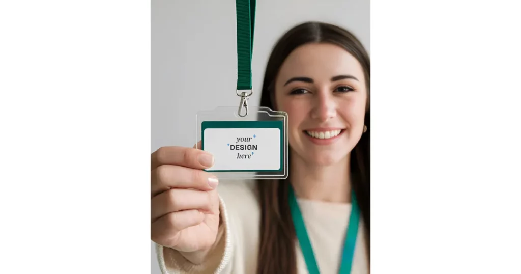 id card mockup is a type of card mockup