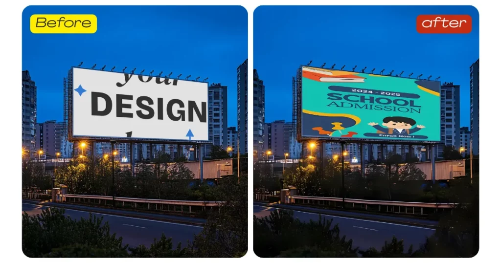 mockey ai street billboard mockups