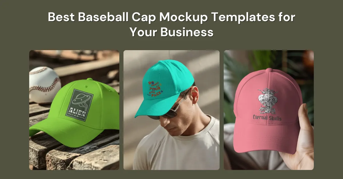 8 Best Baseball Cap Mockup Templates for Your Business
