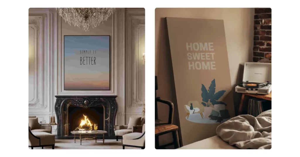 check best canvas mockups