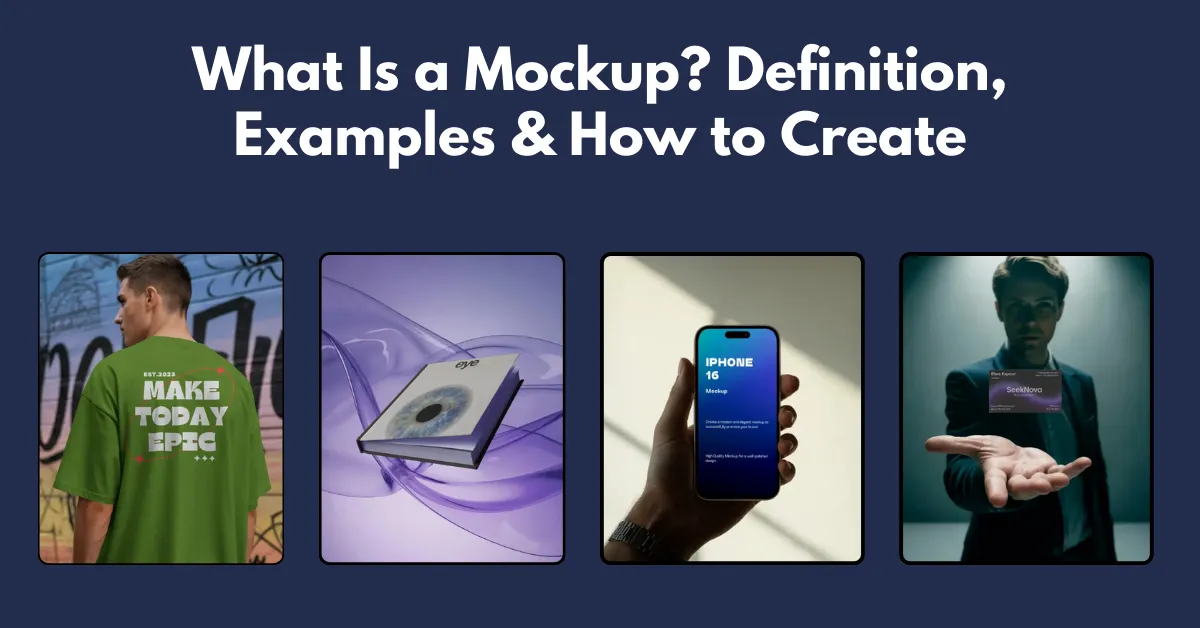 What Is a Mockup? Meaning, Types, Examples & How to Create One