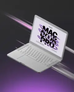 Clay MacBook Mockup