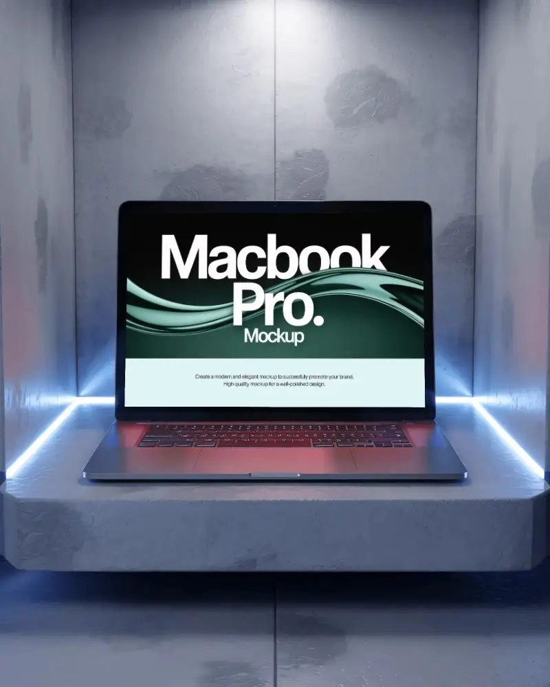 Macbook Pro M2 Mockup
