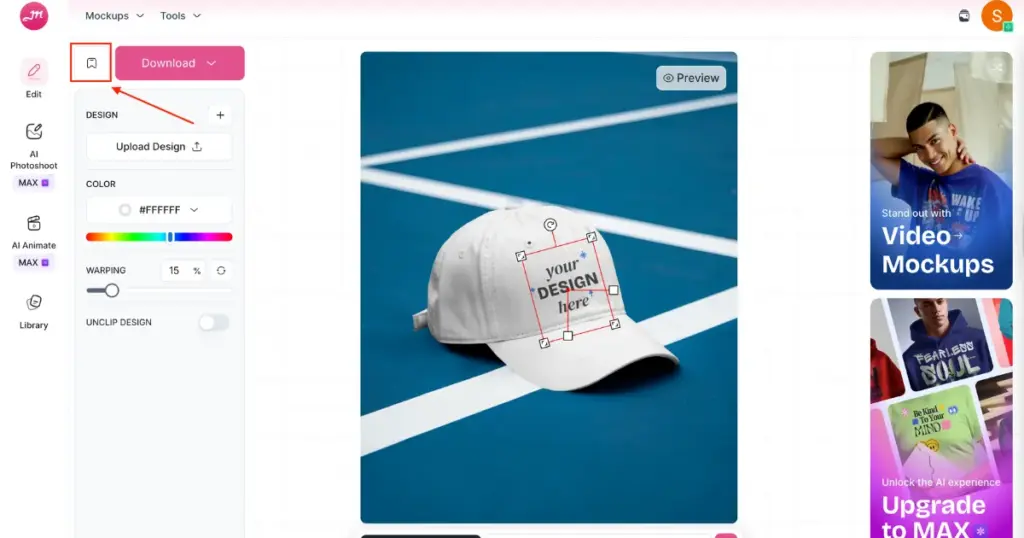 bookmark feature