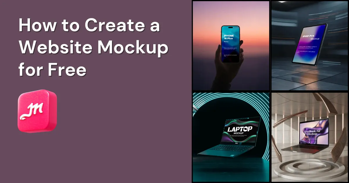 How to Create a Website Mockup for Free