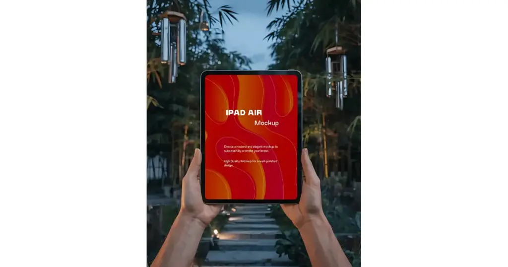 life style ipad mockups