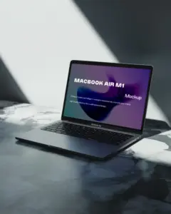 Dark MacBook Mockups