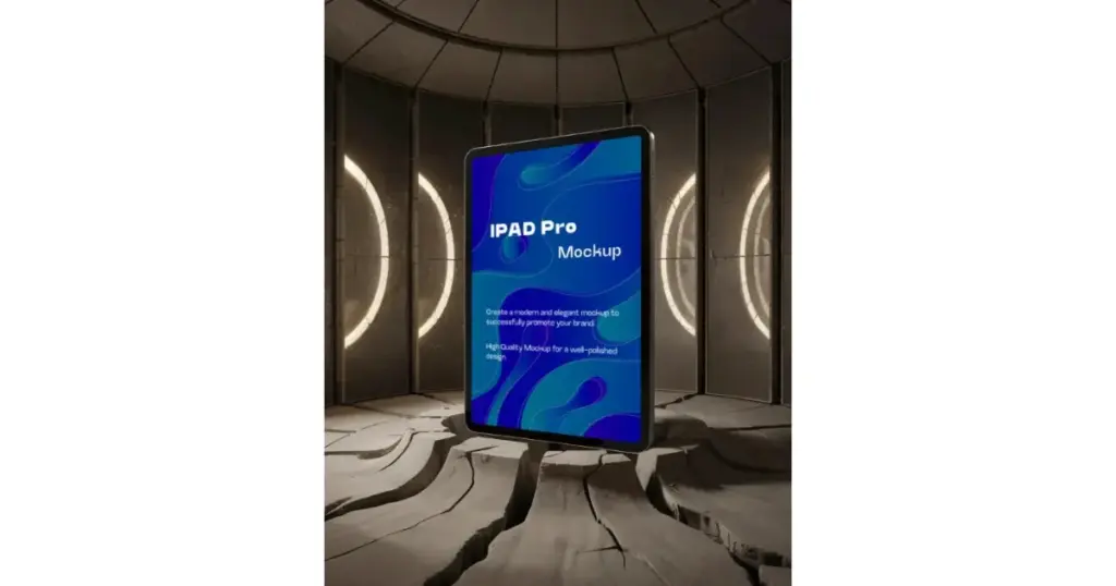 use ipad mockup to add website design