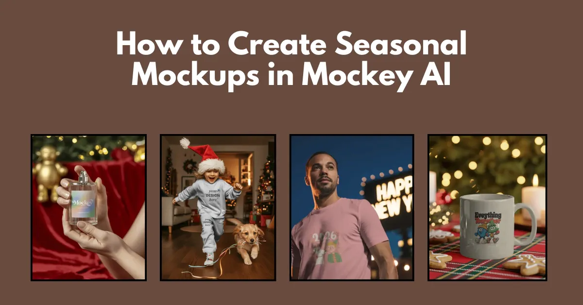 How to Create Seasonal Mockups in Mockey AI