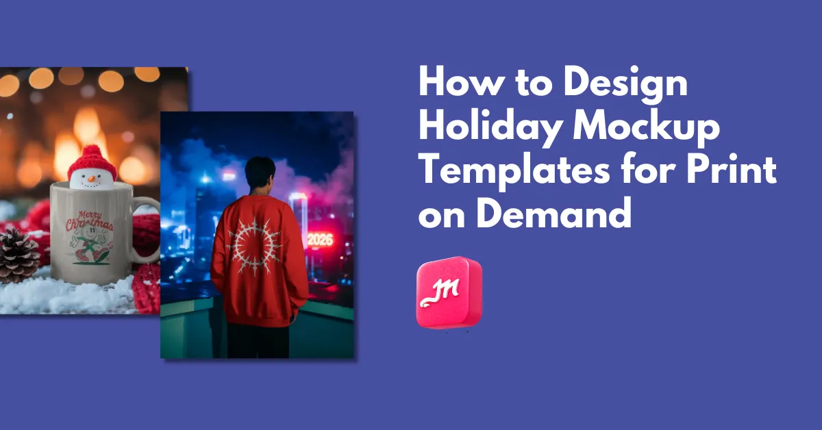 How to Design Holiday Mockup Templates for Print on Demand