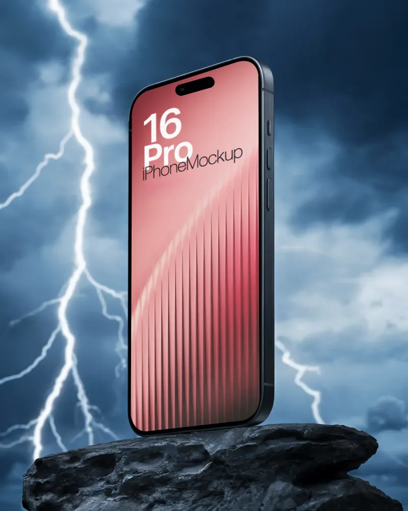 iphone 16 Pro Mockup