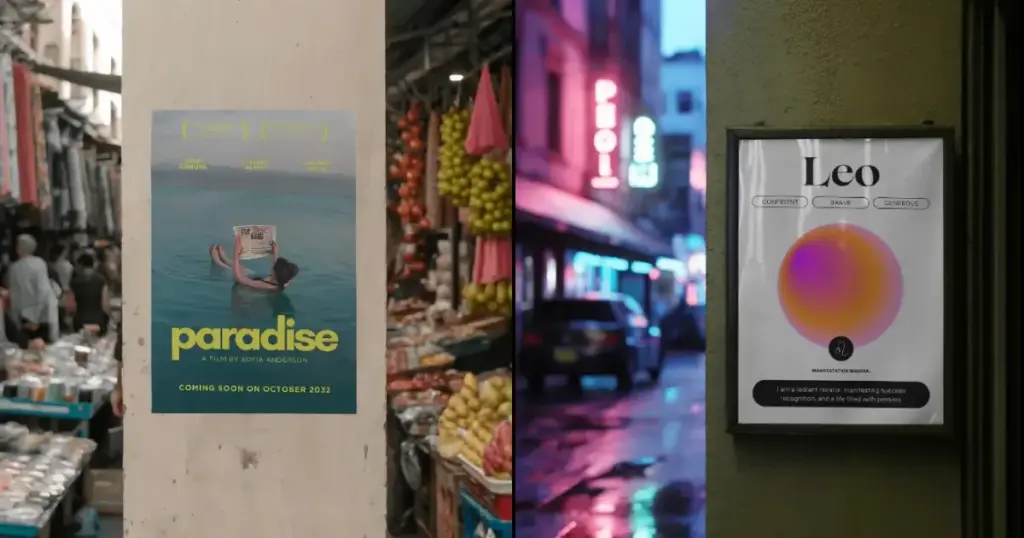 poster and wall art for print on demand business idea