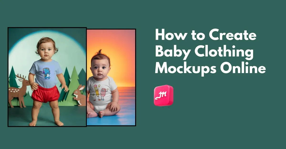 How to Create Baby Clothing Mockup Online in Mockey.ai
