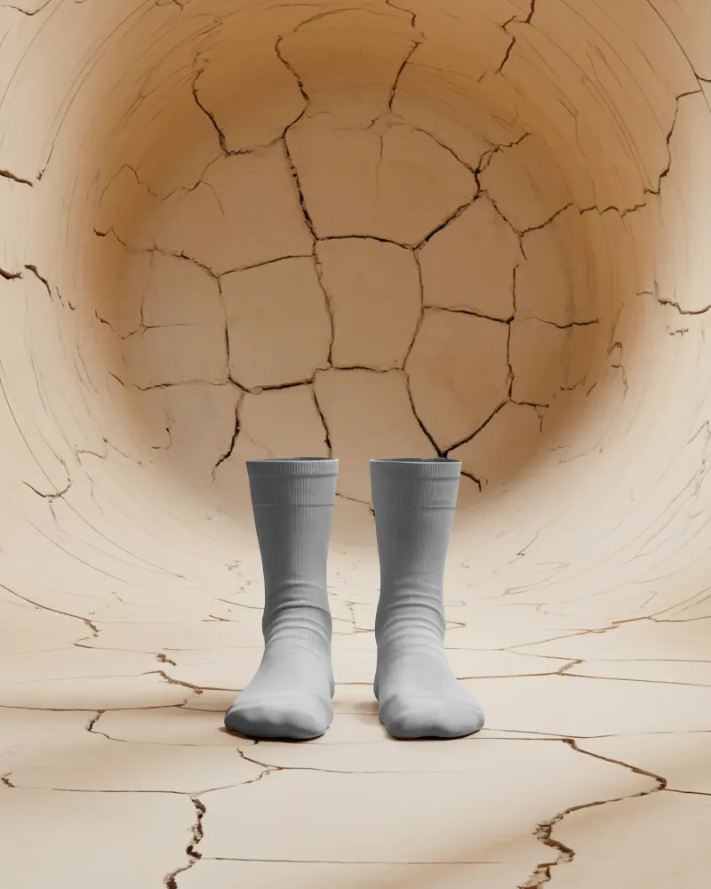 3d socks mockup