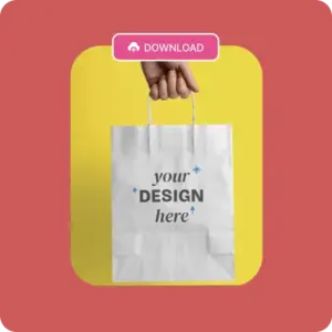 Download Paper Bag Mockup Generator