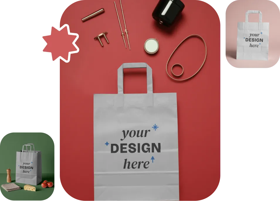Paper Bag Mockup Generator