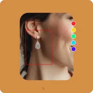 Pick Earring Mockup Generator