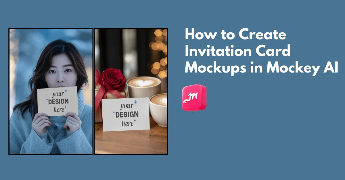 How to Create Invitation Card Mockups in Mockey AI (2026)