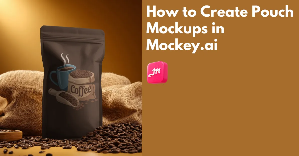 How to Create Pouch Mockups in Mockey.ai