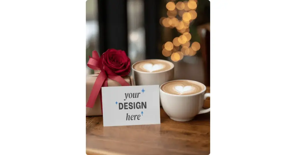 mockey.ai's invitation card mockup