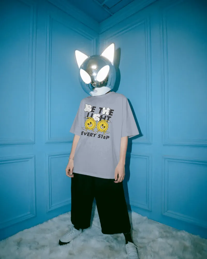 oversized relaxed fit tshirt mockup
