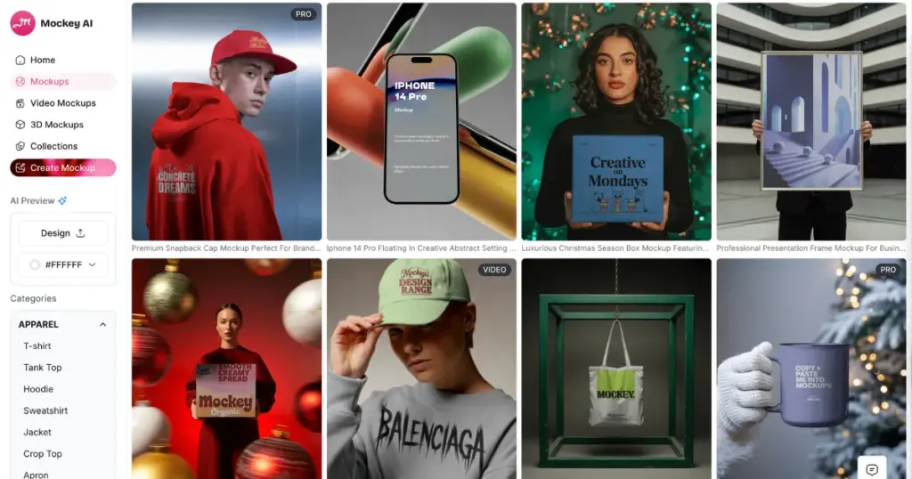 use mockey ai mockups for print on demand