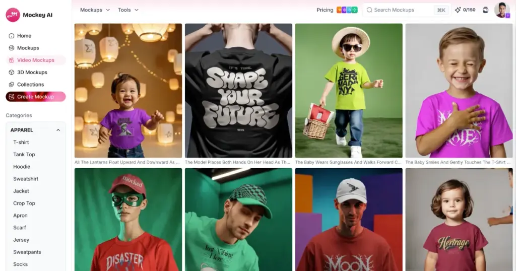 video mockups from mockey.ai