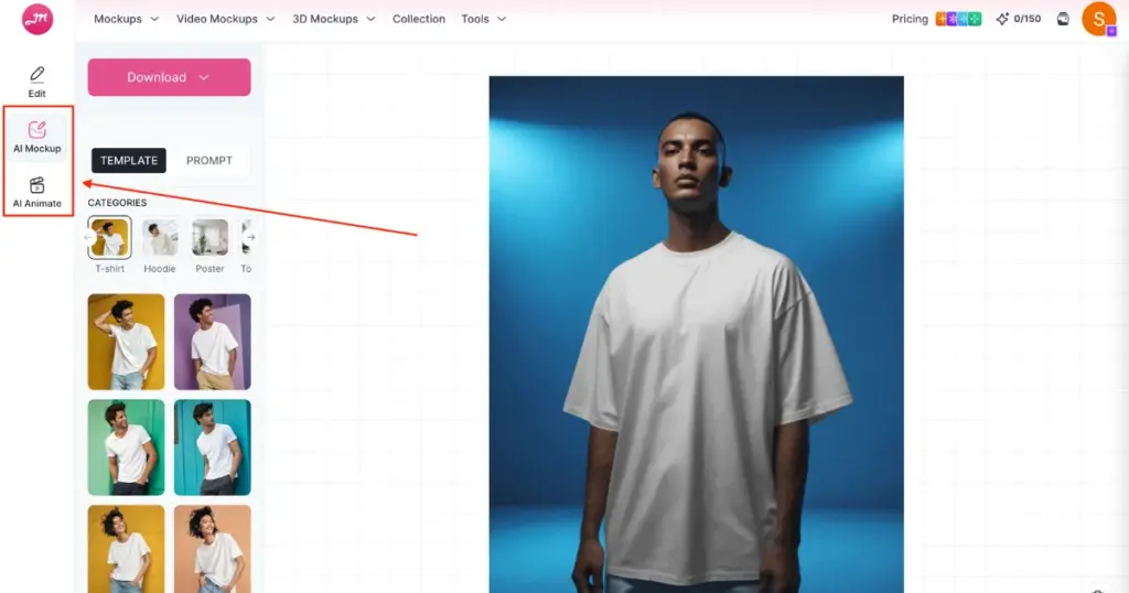 ai tools to use for custom mockup in mockey