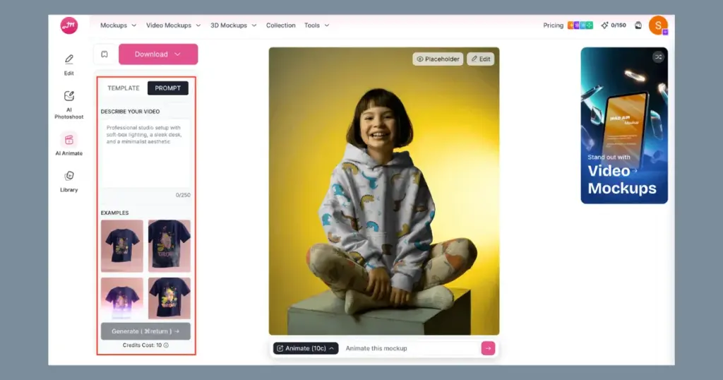 animate your aop mockup