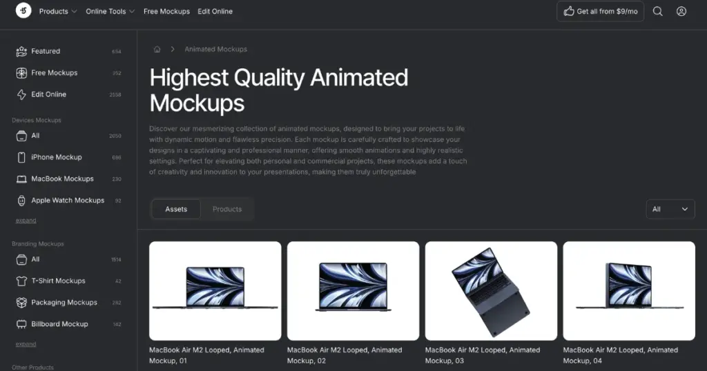 animated mockups only for devices in ls graphics