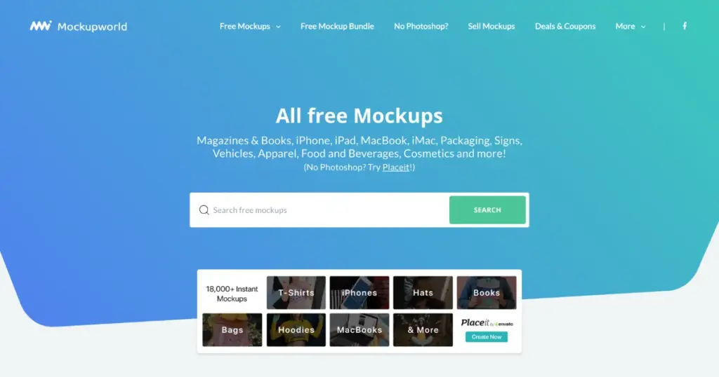 mockup world site like pixeden for free library