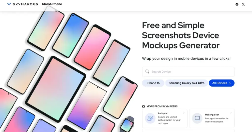 mockuphone alternative to rotato