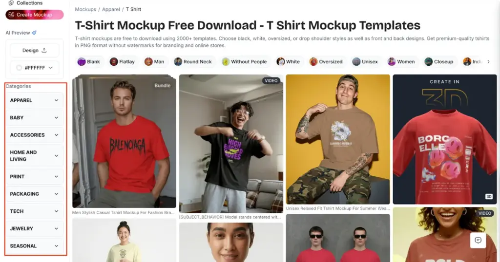 product varieties in mockey ai
