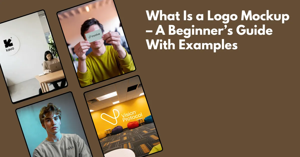 What Is a Logo Mockup – A Beginner’s Guide With Examples