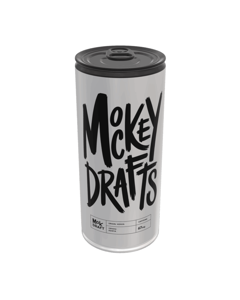 3d Cylinder Can Mockup Minimalist Floating Front View White Aluminum With Metallic Reflections And Realistic Lighting