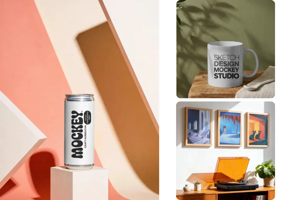 Free Online Home Decor Mockup Generator