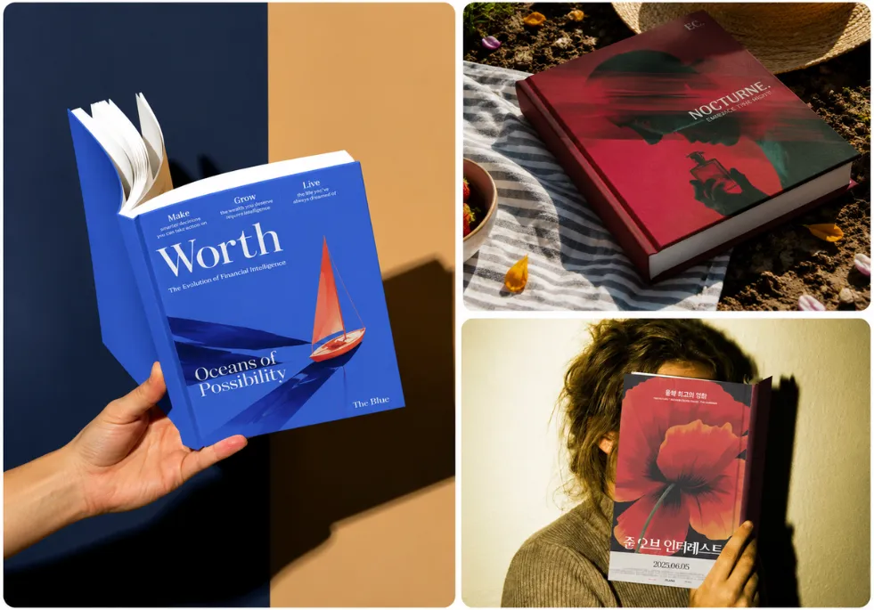 book mockup generator from mockey