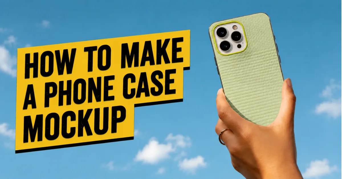 How to Make a Phone Case Mockup in Mockey AI