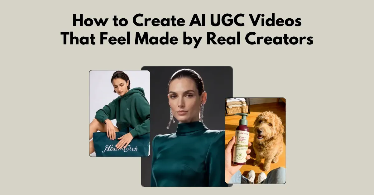 How to Create AI UGC Videos That Feel Made by Real Creators