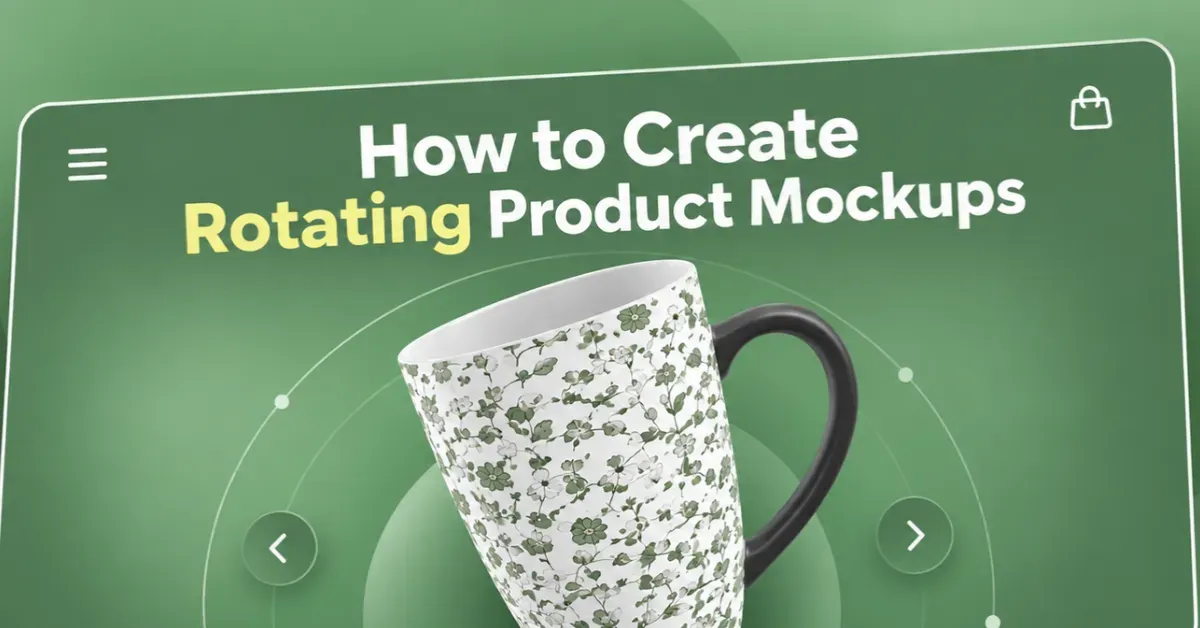 How to Create Rotating Product Mockups