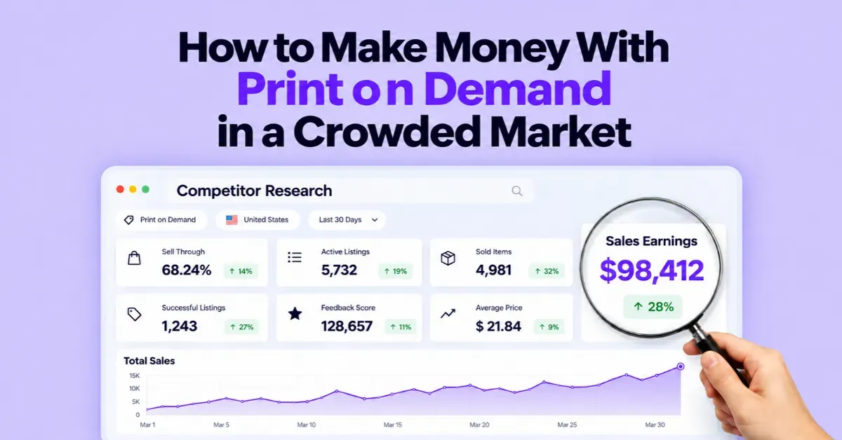 How to Make Money With Print on Demand in a Crowded Market